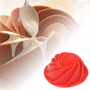 Big Large Swirl Silicone Butter Cake Pan Mold Bread Tools Baking Mould O8V6
