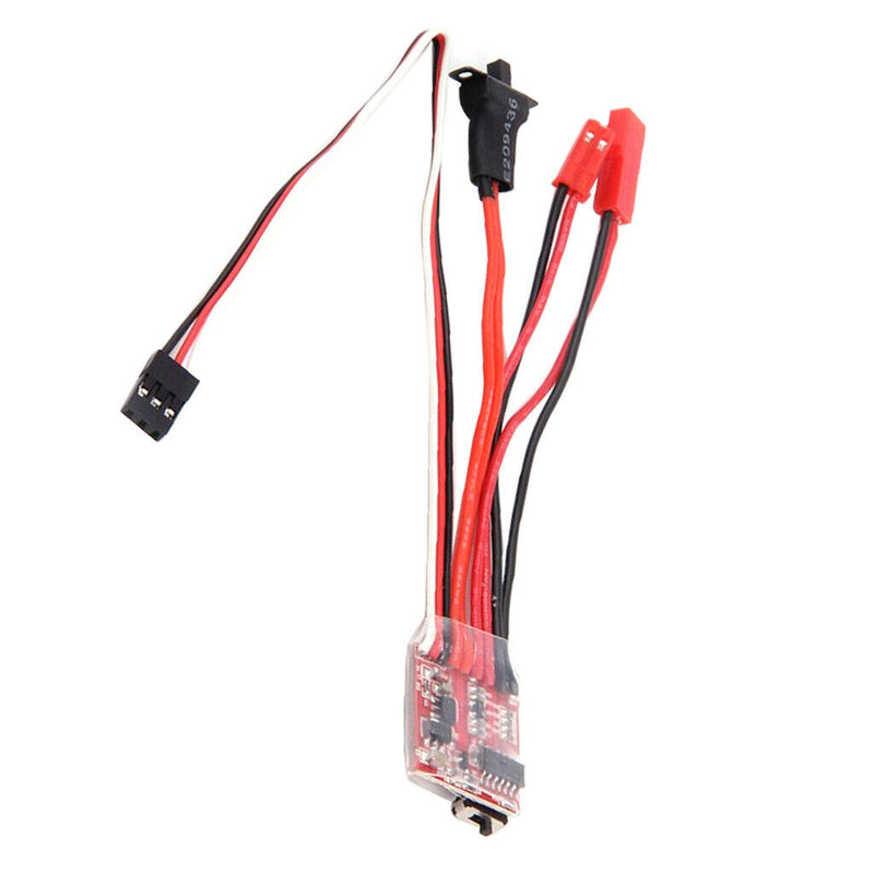 20A Dual Way Brushed Motor Speed Controller ESC for RC Truck Car 3-9.4V