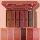 6pcs/set Nude MATTE Lipstick Waterproof Long Lasting Lip Kit Velvet Cosmeti Q5M0