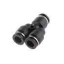 20x OD 6mm&8mm 1/2'' Y Union Pneumatic Push Connector Air Line Fittings New