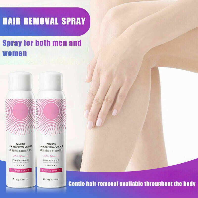 Natural & Painless Hair Remover Mousse Spray I1N3