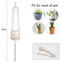 2 Pack Macrame Plant Hanger Hanging Planter Plant Hanger Hanging Plant Hold