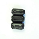 10 Pcs Movable 7mm Inner Diameter Black Ferrite Core Ring Cable Clip