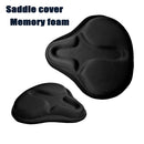 Pad Bike Seat Cover Bicycle Saddle Cycling Extra Soft Wide Foam Comfortable