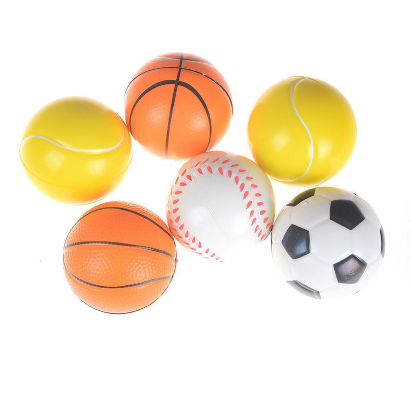 10cm Stress Sport Ball Sponge Ball Foam Ball Basketball Football Soccerã€BasebaLJ