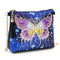 DIY Butterfly Special Shaped Diamond Painting Leather Chain Messenger Bags