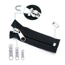 85pcs Replacement Zipper Repair Kit Easy Pull Metal Zipper Heads Install Pliers