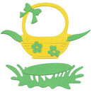 Flower basket Metal Cutting Dies For Scrapbooking Stencils DIY Album Car@