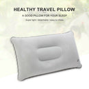 Portable Travel Sleep Pillow Inflatable Outdoor Camping Tent Pillows (Gray) A