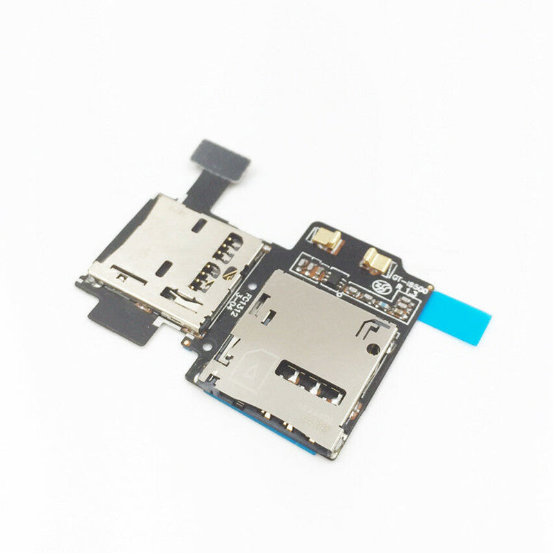 For Sansumg S4 i9500/5/8 i337 SIM Card Slot Reader Holder Flex Cable Replacement