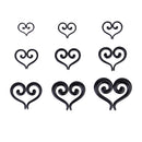 18Pcs Question Spiral Ear Stretcher Kit Stretching Taper Tunnels Expanders Plugs