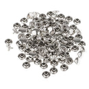 200x Leather Rivets Single Cap Rivets Metal Studs For