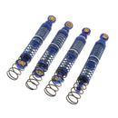 4PCS 1/10 RC Rock Crawler Metal Oil Suspension Shocks Absorber 72mm for D90