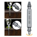5x Quick Out Broken Stripped Screw Extractor Drill Bits Kit Bolts Remover