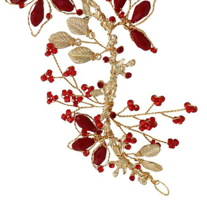 Womens Princess Headband Crystal Hairband Christmas Theme Prom Party Jewelry