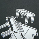 DIY Piano-shaped Cutting Dies Stencil Scrapbooking Embossing Template Craft