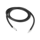 50cm 20" Men & Women Black Rubber Cord Necklace String Cord Chain 3mm