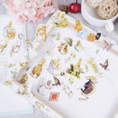 100pcs rabbits cardstock die cuts for scrapbooking happy planner/card makiME