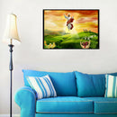 5D DIY Diamond Painting Full Round Drill Men Embroidery Cross Stitch Art