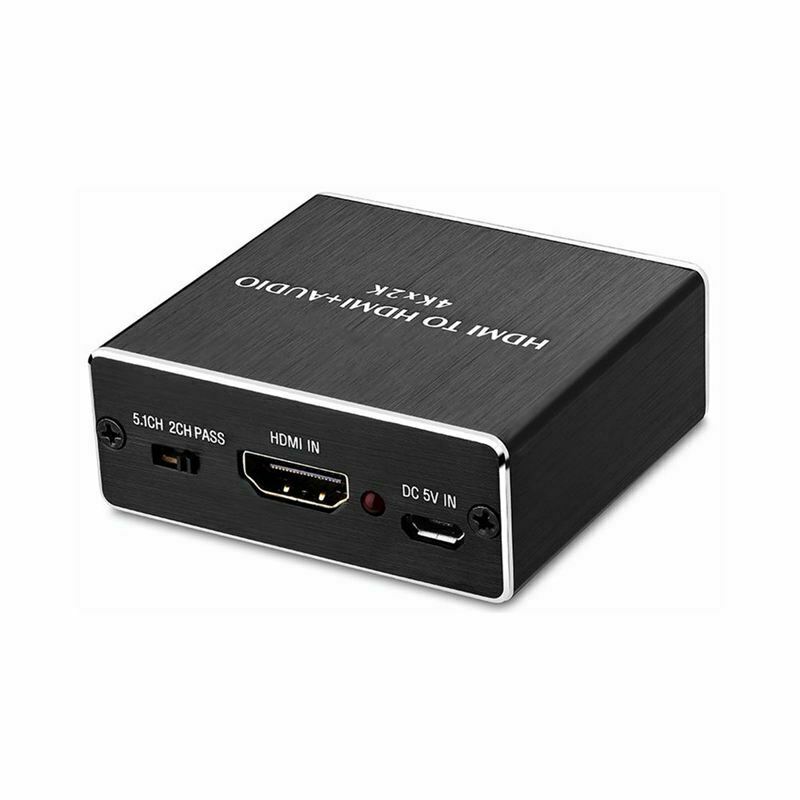 Hdmi audio extractor HDMI to HDMI and Optical TOSLINK SPDIF + 3.5mm Stereo  U3N2
