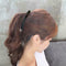 Large Black Long Banana Clip Fish Clip Grips Ladies Hair Accessory U4E3