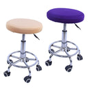 2 Pack Durable Round Chair Seat Cover Non Slip Bar Stool Seat Round Chair Covers