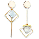 Women Long Geometry Dangle Drop Earring Ear Stud Wedding Trendy Jewelry Gift A3C