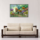 Garden Bike DIY Diamond Painting Cross Stitch Kit Mosaic Picture Home Decor