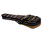 Folk Strip Style Padded Bag For Ukulele Guitar Back Strap Shoulder Bag Case