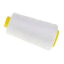 4500Yards 60S/2 White Polyester Sewing Machine Thread cone for Upholstery
