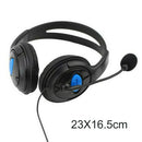 P4-890 Wired Gaming Headset Headphones with Mic for PS4 Xbox One Laptop