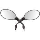 1 Pair 8Mm Universal Scooter Motorcycle Mirrors Motorbike Bike Replacement B9S2
