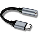 USB Type C to 3.5mm Headphone Audio Jack Aux Stereo Cable Adapter F7U7 F F3N2