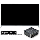 HDMI Audio Splitter 4K Audio Extractor HDMI To Optical SPDID & 3.5mm Audio