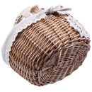 Wicker Basket Rattan Storage Basket Box Picnic Basket Fruit Flower Baskets  A4A6