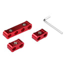 2Sets*3Pcs Aluminum Engine Plug Wire Separator Divider Organizer Clamp K BWS