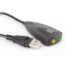 5H External USB Independent Sound Card 5Hv2 Headset Converter7.1Desktop Lap JR