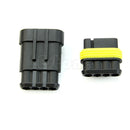 1 Kit 4 Pin Way Waterproof Electrical Wire Connector Plug Car Motorcyle Truck