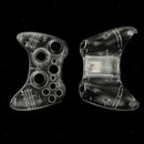 Full Housing Button Case Mod Kit Replacement for Xbox 360 Controller Clear