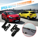 2 Set Universal Front Windshield Wiper Blade Arm Adapter Kit 3392390298