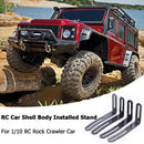 4pcs Metal RC Car Shell Body Installed Stand for 1/10 RC Rock Crawler Car