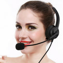 300D-USB Computer Headphones Hands-free Office Wired Headset w/ Microphone A