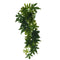 2x Bendable Reptiles Green Jungle Climber Vines Terrarium Habitat Ornament