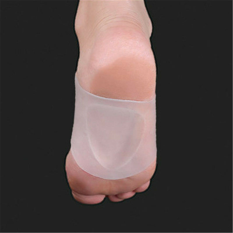1 Pair Arch Support Gel Orthotic Insole Plantar Fasciitis Foot Sleeve Cushion