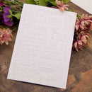 DIY Scrapbooking Letter Printed Plastic Embossing Template Folder Stencil