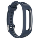 Silicone Watch Strap for Huawei Honor Band 4 Running Version (Dark Blue) A