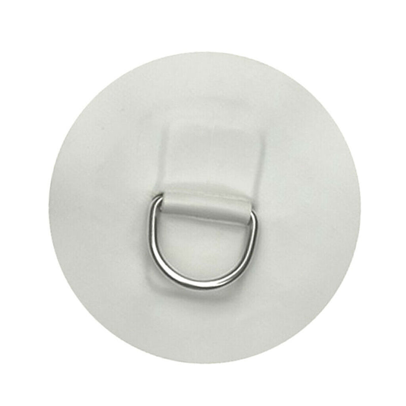 Quality 4"StainlessSteel Inflatable Boat Kayak Dinghy D-RING PVC Patch PVC
