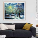 5D Snow Landscape Diamond Painting Embroidery DIY Cross Stitch Home Decor
