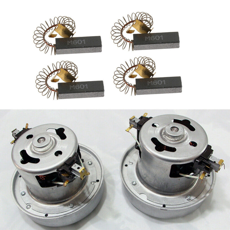 Hairdryer Motor Accessories - 2Pair Carbon Brushes Replacement Easy Change for