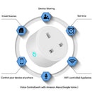 LSPA7 16A WiFi Smart Socket UK Plug Remote Control Monitor for IOS Android